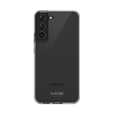 Carcasa híbrida invisible para Samsung Galaxy S22+ 5G, Transparente