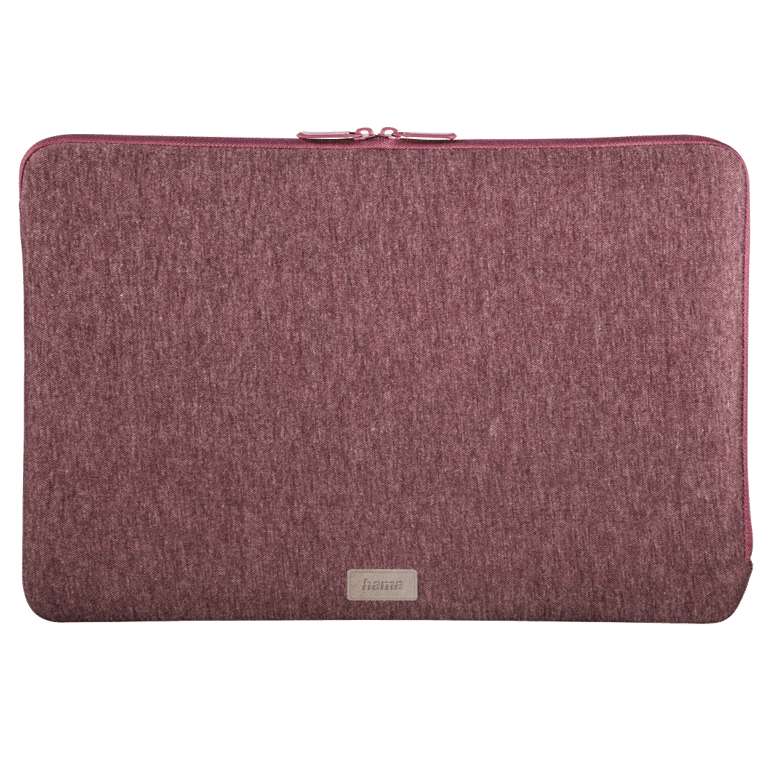 Housse d'ordinateur portable Jersey , jusque 40 cm (15,6 ), rouge foncé
