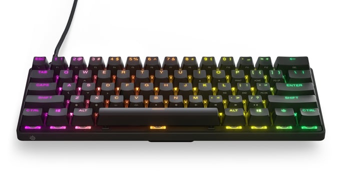 Steelseries Apex Pro Mini clavier Jouer USB AZERTY Français Noir