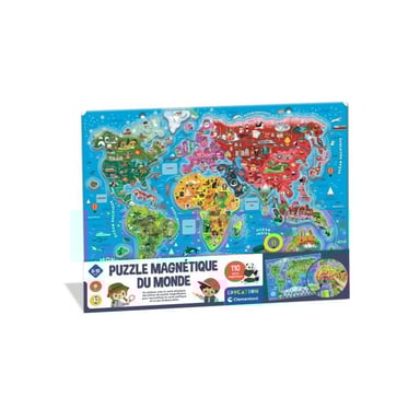 CLEMENTONI - El rompecabezas magnético del mundo