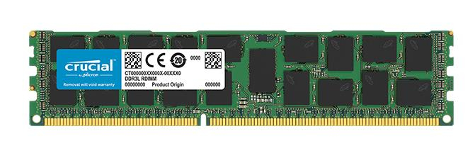 Crucial DDR3 PC3 12800 module de mémoire 1 x 1600 MHz ECC Neuf - vue 2