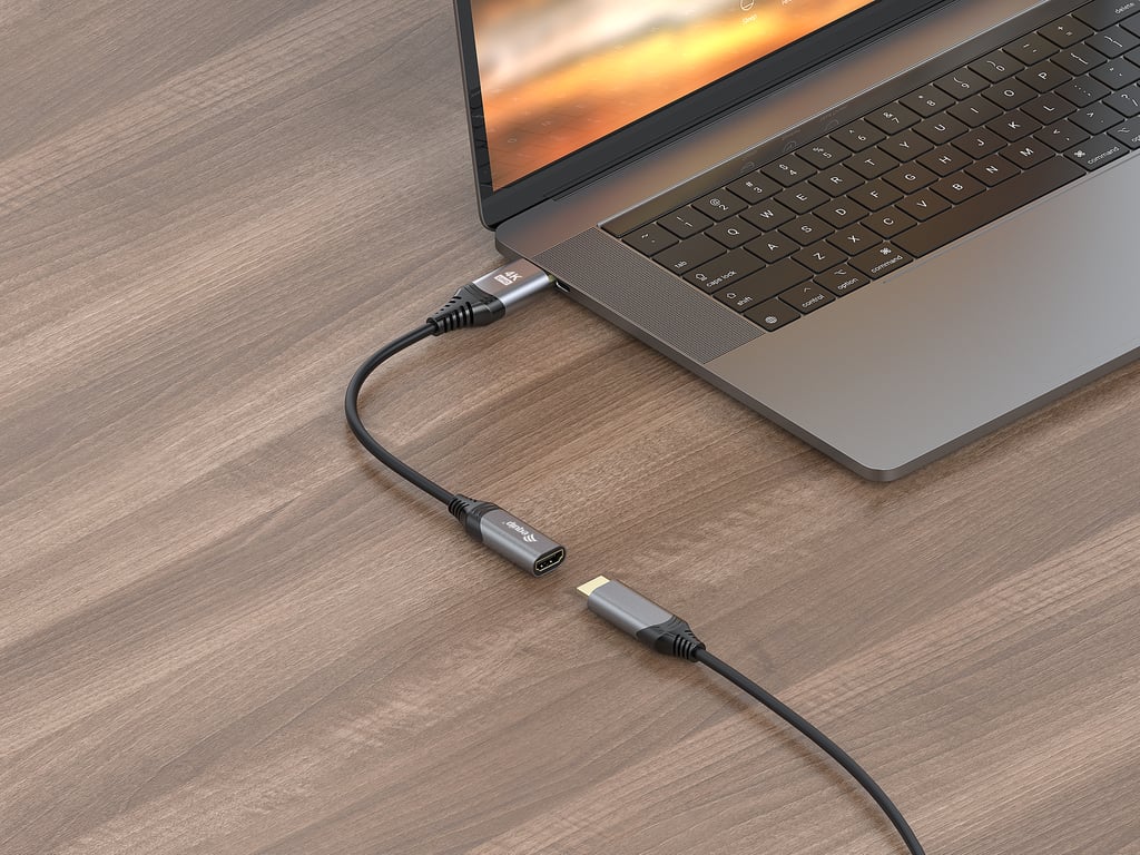 Equip Adaptateur DisplayPort 1.2 vers HDMI 4K60Hz Neuf - vue 4