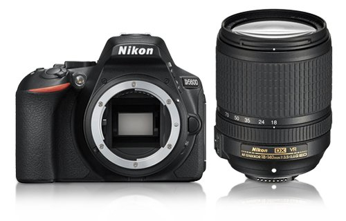 Nikon D5600 + AF-S DX 18-140mm G ED VR Kit d'appareil-photo SLR 24,2 MP CMOS 6000 x 4000 pixels Noir
