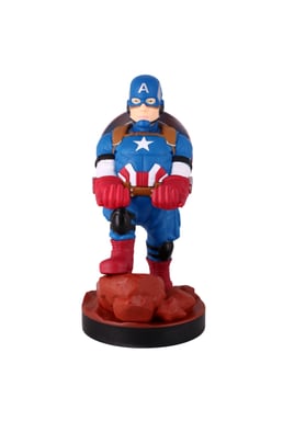 Exquisite Gaming Cable Guys Captain America Figurine à collectionner
