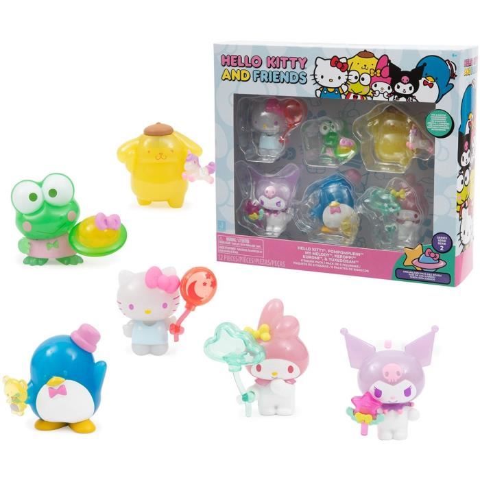 Hello Kitty Coffret de 6 Personnages de 5 cm - vue 4