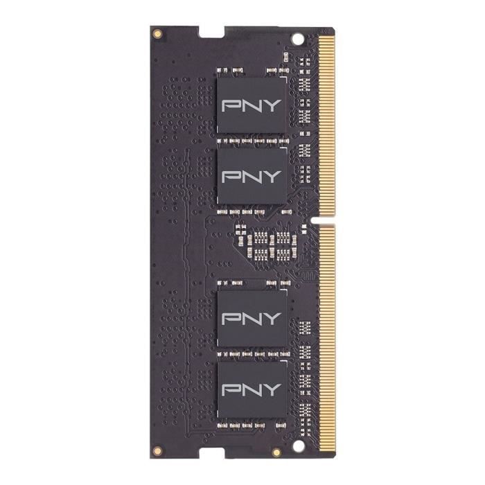 Mémoire RAM - PNY - SODIMM DDR4 2666MHz 1x4GB -  (MN4GSD42666)
