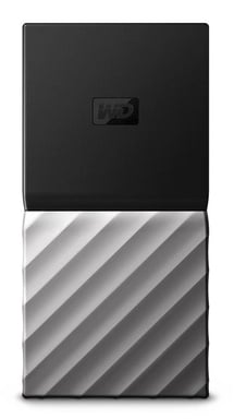 Western Digital My Passport SSD 2 To USB Type-C 3.2 Gen 1 (3.1 Gen 1) Noir, Argent