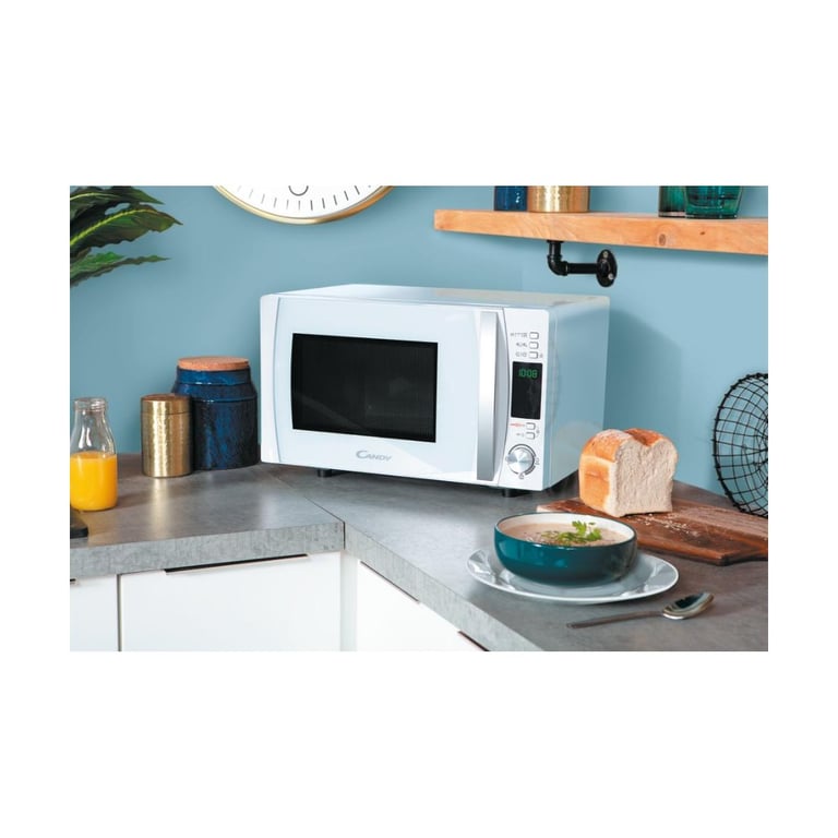 Micro-Ondes Grill Candy CMXG20DW – 20L, 700W, 10 Menus Automatiques - vue 6