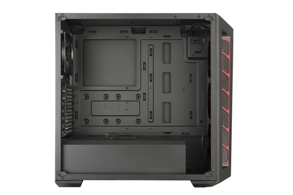 Cooler Master MasterBox MB511 Midi Tower Negro, Rojo