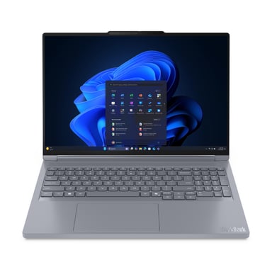 Lenovo ThinkBook 16p G6 ADR AMD Ryzen™ 9 8945HX Ordinateur portable 40,6 cm (16'') WQXGA 32 Go DDR5-SDRAM 1 To SSD NVIDIA GeForce RTX 5060 Wi-Fi 7 (802.11be) Windows 11 Pro Anglais britannique Gris