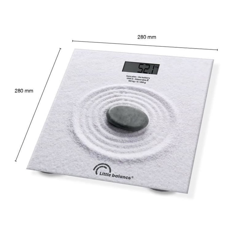 Pèse personne LITTLE BALANCE USB C Zen - vue 6