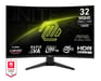 MSI MAG 325CQF pantalla para PC 80 cm (31.5'') 2560 x 1440 Pixeles Wide Quad HD Negro