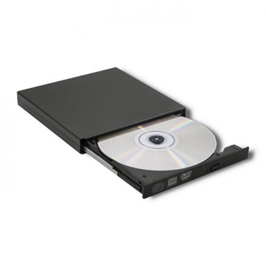 Qoltec 51858 unidad de disco óptico DVD-RW Negro