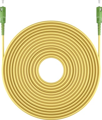 Goobay 59639 Cable de fibra óptica e InfiniBand 2 m SC FTTH Amarillo