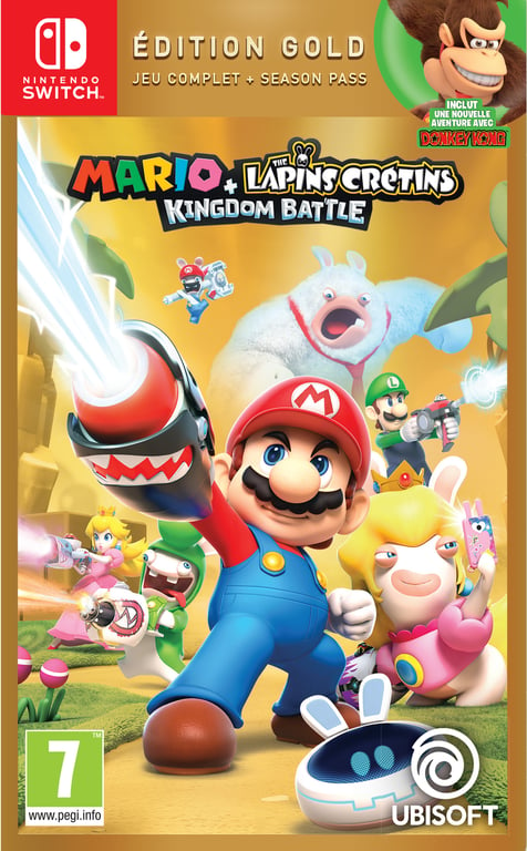 Nintendo Mario + The Lapin Crétins Kingdom Battle - Edition Gold