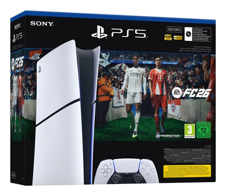 Pack PS5 Slim & EA SPORTS FC 26 - Console de jeux PlayStation 5 Slim 825 Go (Digitale)