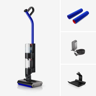 Dyson Wash G1 Aspiradora escoba Batería Húmedo Sin bolsa Negro, Azul