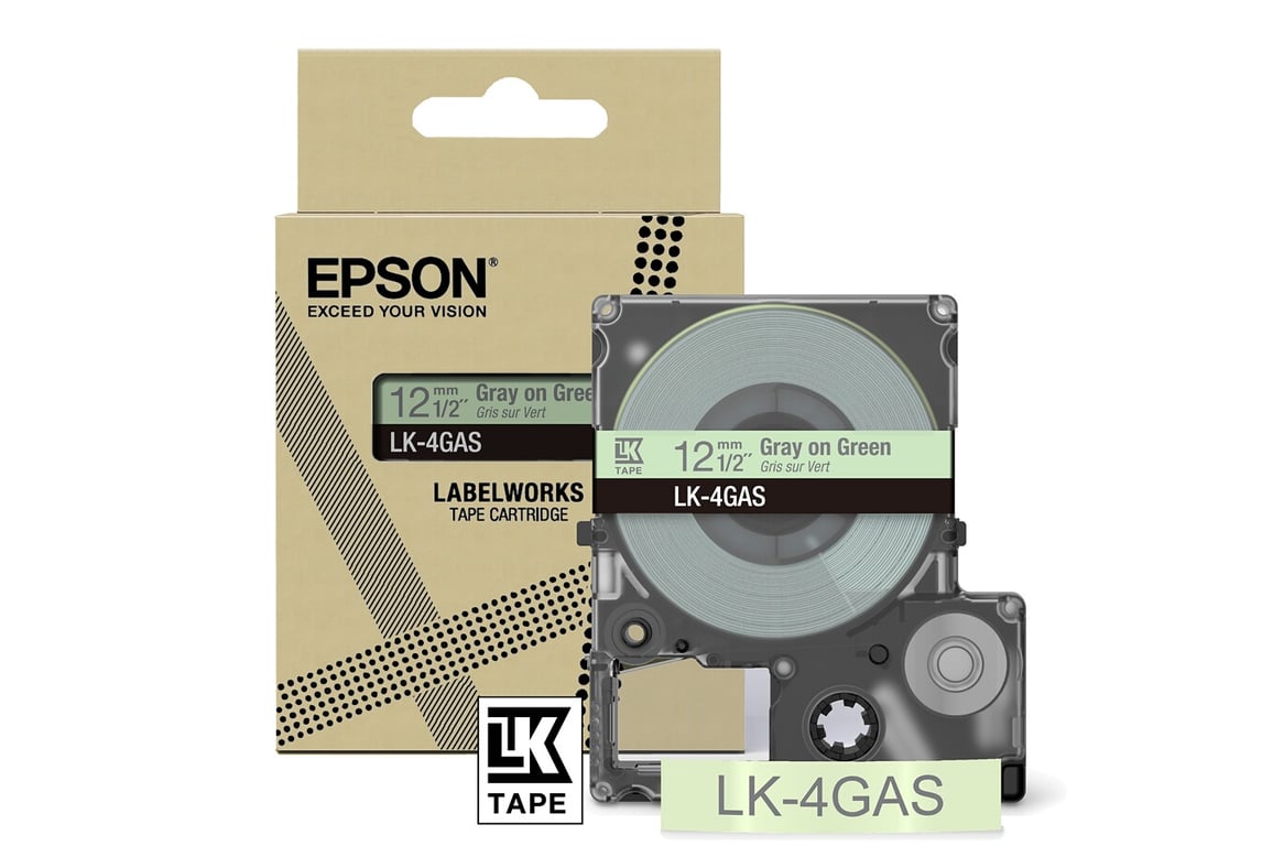 Cartouche d'encre Epson LK 4GAS pour LabelWorks LW C410 et LW C610 sur - vue 9