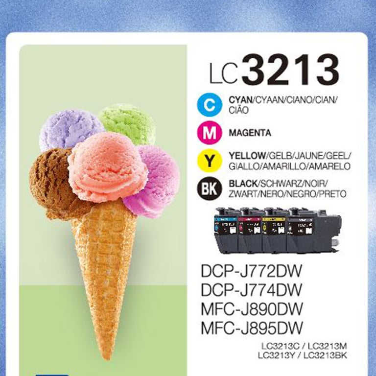 BROTHER pack 4cart coul 400p - Neuf