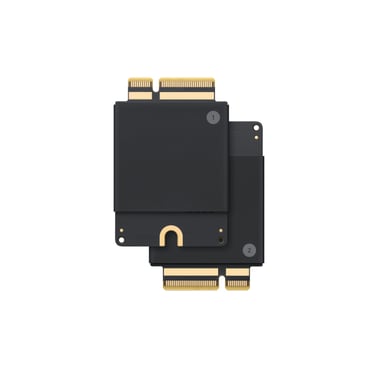 Kit de SSD Interne pour Apple Mac Pro 4 To Noir et jaune