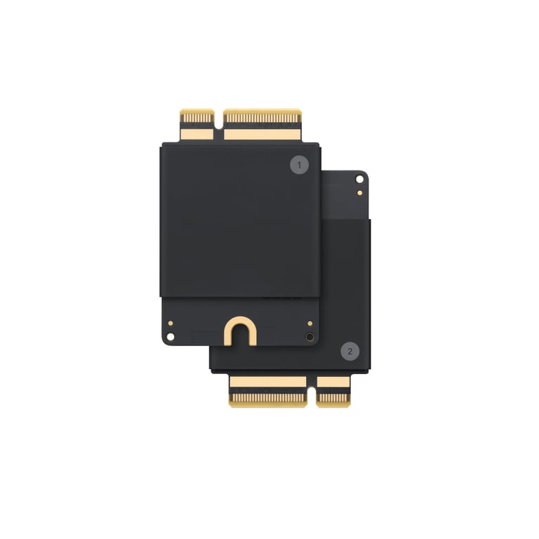 Kit de SSD Interne pour Apple Mac Pro 4 To et jaune - vue 3