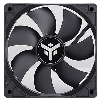 itek ITCFL12KE sistema de refrigeración para ordenador Carcasa del ordenador Ventilador 12 cm Negro