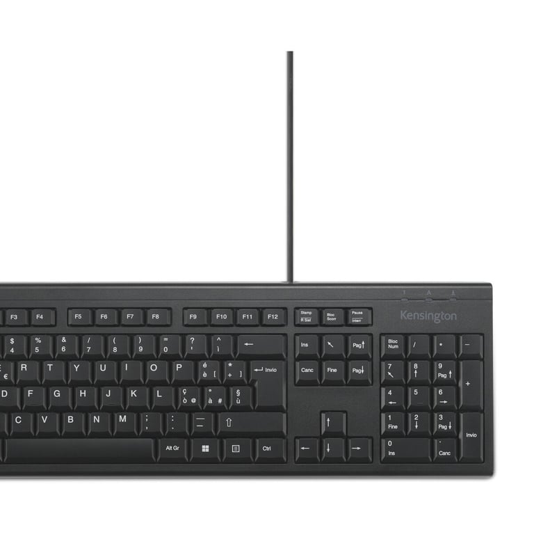 Kensington KM100 EQ Kit clavier + souris filaire - Neuf Noir - vue 5