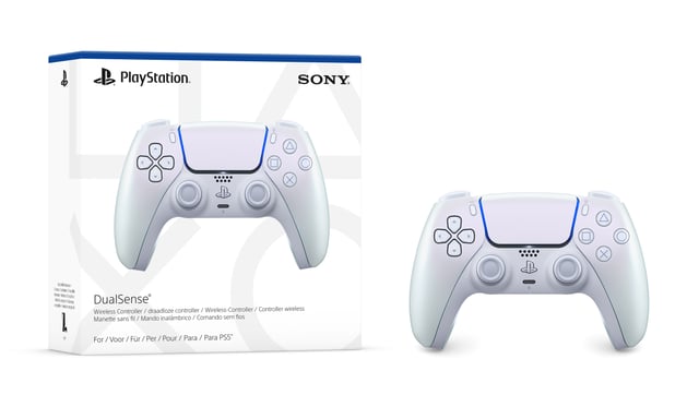 Sony S1000044424 mando y volante Perlado Bluetooth/USB Gamepad Analógico/Digital PlayStation 5, iOS