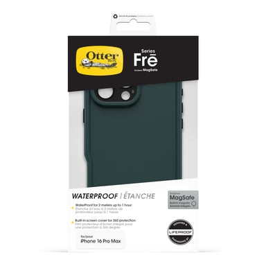 OtterBox Fr? Series para MagSafe para Apple iPhone 16 Pro Max, Sagebrush