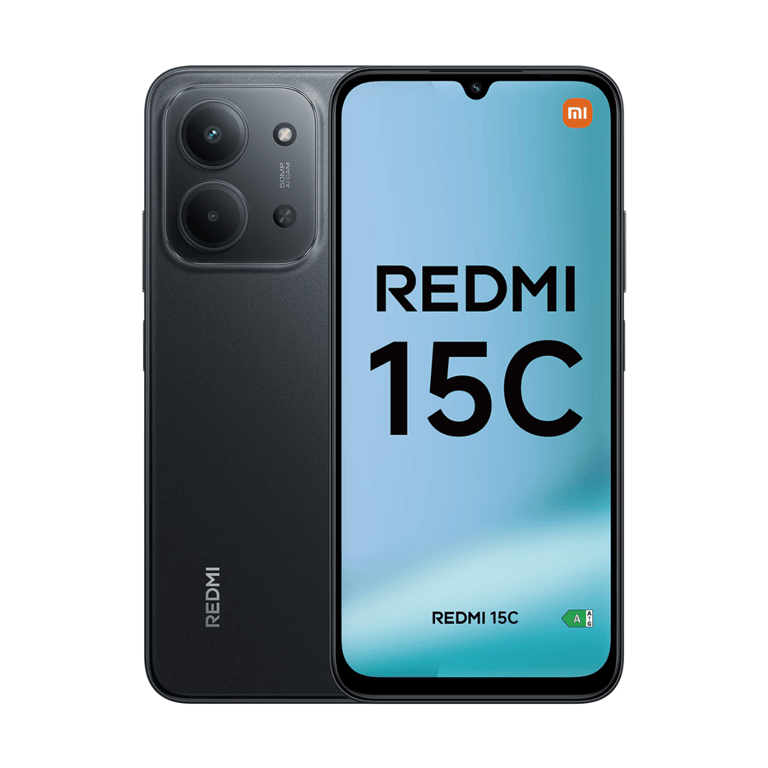 Redmi 15C (4G) 8 Go 256 Go, Noir - Neuf
