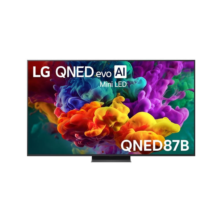 TV 65 pouces LG QNED evo AI 65QNED87B6A 4K MiniLED Smart TV WebOS 26 HDMI 2.1 x4 VRR/ALLM Noir - Neuf