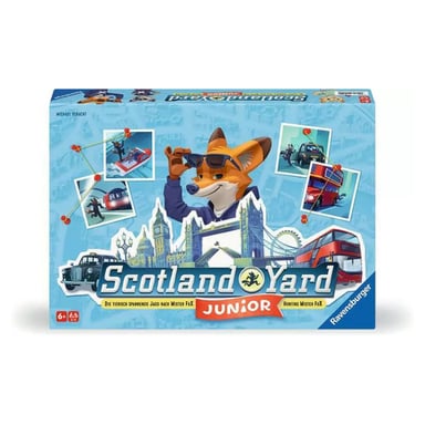 Juego de investigación Scotland Yard Junior: ¡Atrapa a Mister Fox!