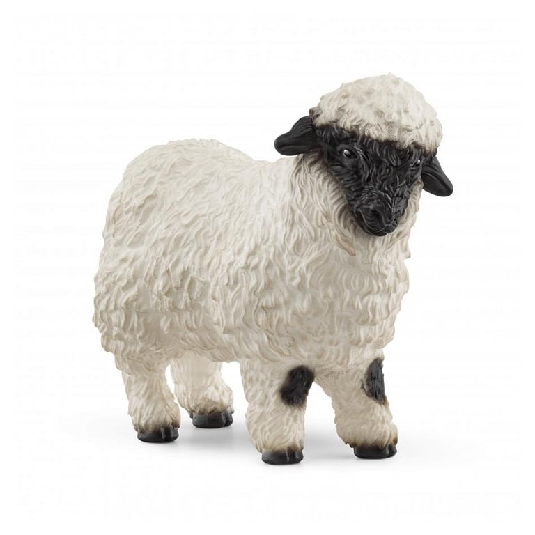 Figurine Mouton à Nez du Valais Élégance et Douceur Suisse Neuf