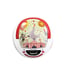 METRONIC 477145 Radio CD enfant style Circus - rouge et blanc