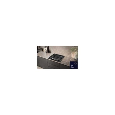 Plaque gaz encastrable Siemens EC6A6PI90 iQ500 4 foyers stepFlame Noir - Neuf