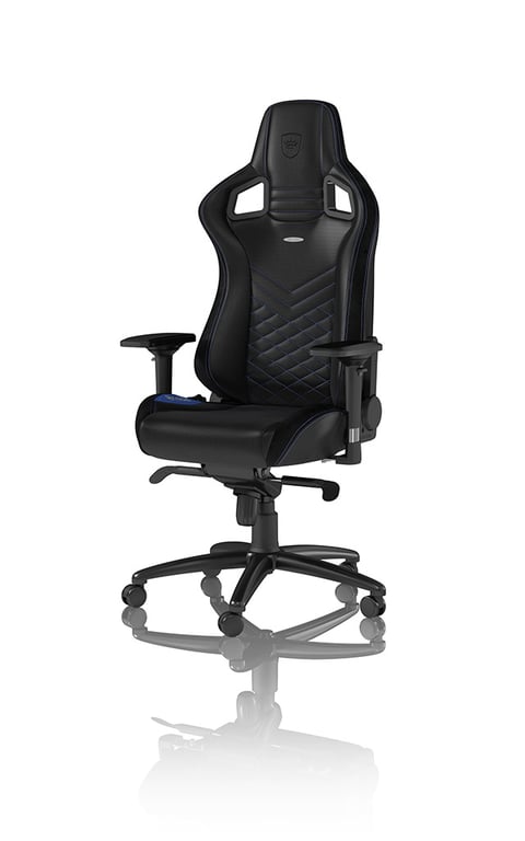 noblechairs EPIC Siège de jeu sur PC Siège rembourré Noir - Bleu - Neuf
