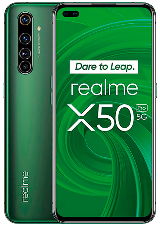 Realme X50 Pro 128 Go, Vert, débloqué