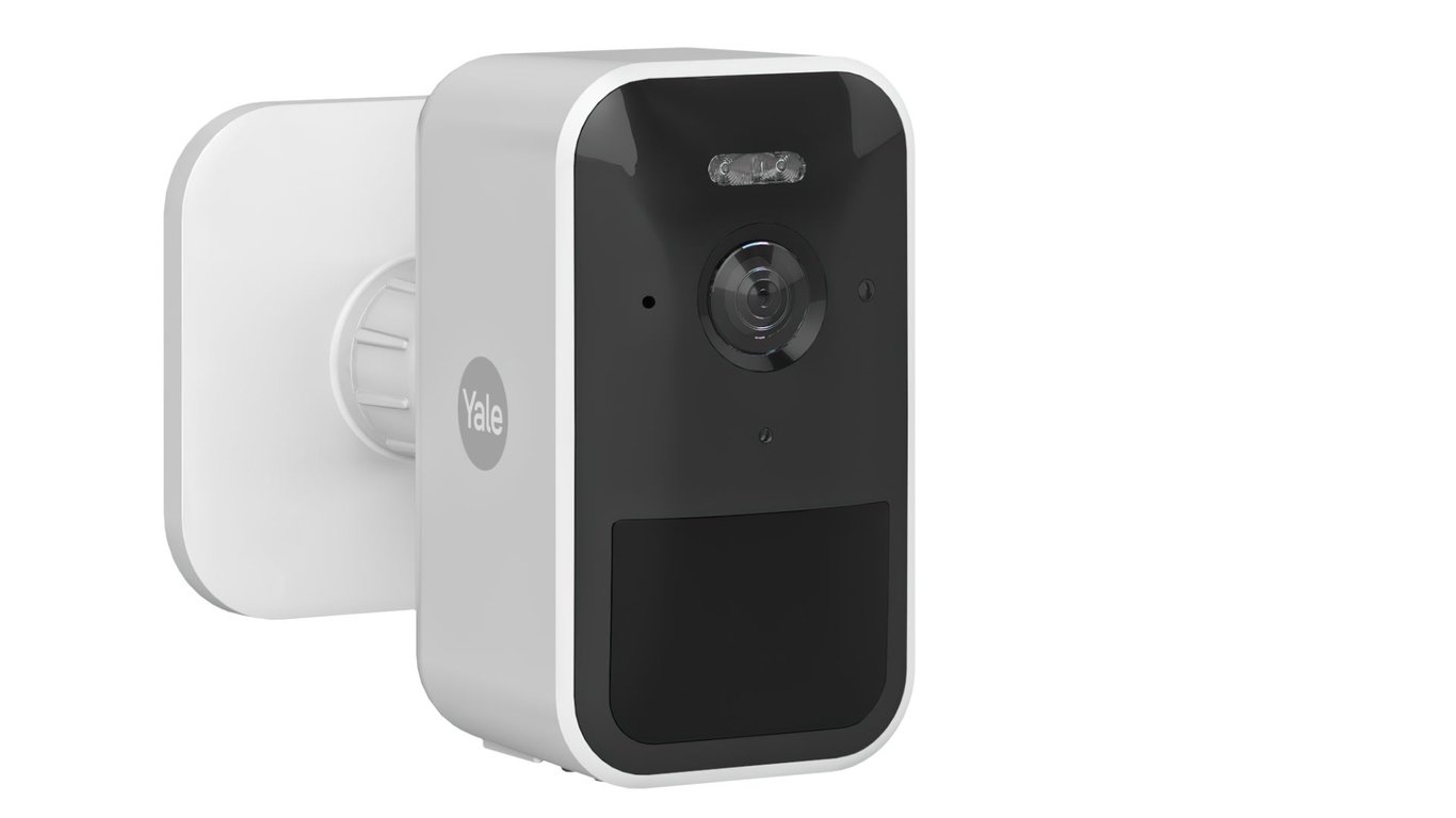 Yale SV OC W caméra de sécurité Cube Caméra de sécurité IP Intérieure et extérieure 1080 x 1920 pixels Mur Neuf
