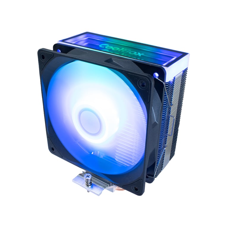 CoolBox Infinite Air 120 Processeur Refroidisseur d'air 12 cm Aluminium 1 pièce Neuf