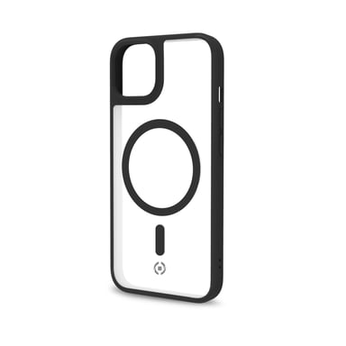 Celly Magmatt guscio protettivo per telefoni cellulari 17 cm (6,7'') Cover Nero, Trasparente Apple iPhone 14 Plus