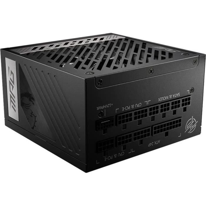 Bloc d'alimentation - MSI - MPG A850G PCIE5 - 850V - 50~60 Hz - Neuf