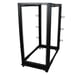 StarTech.com Rack Serveur Mobile 25U 4 Poteaux, Rack Réseau 19'' 4 Poteaux avec Roulettes, Rack Roulant avec Profondeur Ajustable pour PC/AV/Données/Informatique - Roulettes, Pieds de nivellement ou Fixation au Sol