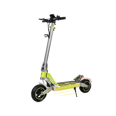 Trottinette électrique M41 TANK 1000W, autonomie 45 km, freins à disque, roues 10'', suspension, éclairage LED, pliable - vert citron