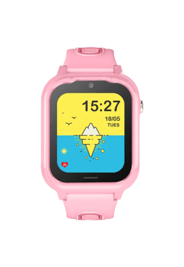 Montre intelligente pour enfants Valdus D38, écran IPS 1,6 pouces, 710 mAh, 4G, SOS, rose