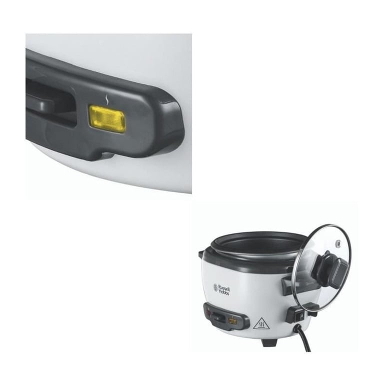 Cuiseur À Riz RUSSELL HOBBS 27030-56 – 1.4L, 300W, Jusqu'à 6 Portions, Bol Amovible Antiadhésif - vue 3