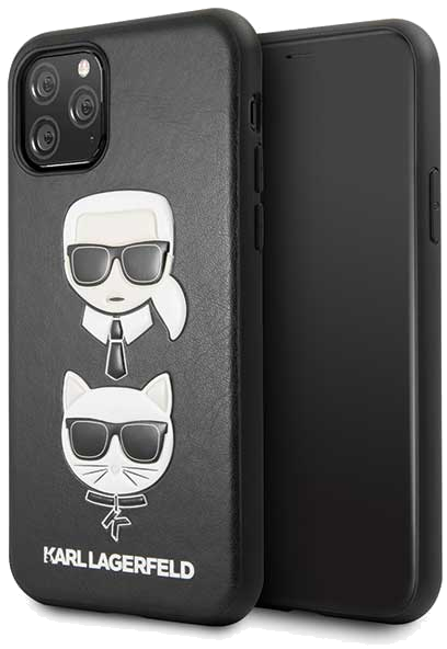 Étui Karl Lagerfeld pour iPhone 11 Pro noir Karl & Choupette