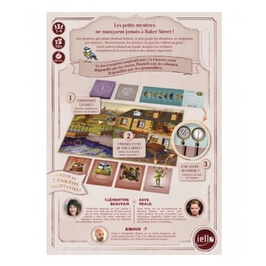 Jeu d'enquête coopératif : Les Animaux de Baker Street