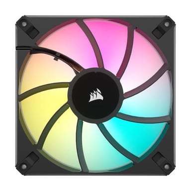 Corsair CO-9050156-WW système de refroidissement d'ordinateur Boitier PC Ventilateur 14 cm Noir 2 pièce(s)