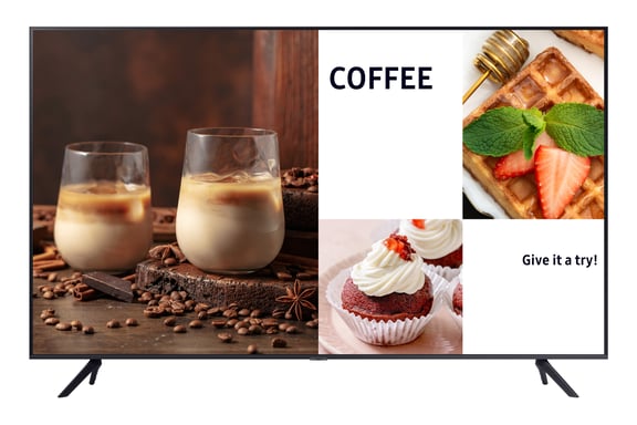 Samsung BEC-H Series BE50C-H Pantalla plana para señalización digital 127 cm (50'') LED Wifi 4K Ultra HD Negro Procesador incorporado Tizen 16/7