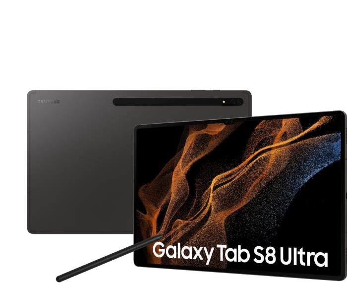 Tablette Tactile - SAMSUNG - Galaxy Tab S8 Ultra - 14.6 - RAM 16Go - 512Go - Anthracite - 5G - S Pen